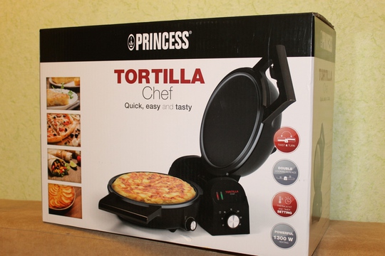 Тортильница Princess Tortilla Chef  Ненаучные исследования с творческим оптимизмом.